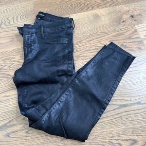Black orchid skinny coated Jean